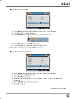 Preview for 26 page of Akai LCT2715 Operating Instructions Manual