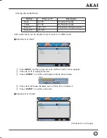 Preview for 28 page of Akai LCT2715 Operating Instructions Manual