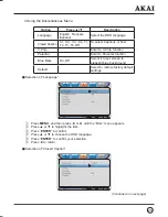 Preview for 30 page of Akai LCT2715 Operating Instructions Manual