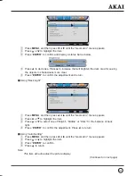 Preview for 42 page of Akai LCT2715 Operating Instructions Manual