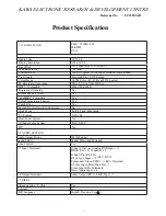 Preview for 4 page of Akai LCT3201AD Service Manual