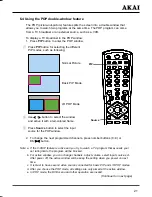 Preview for 22 page of Akai LCT3201TD Operating Instructions Manual