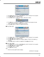 Preview for 44 page of Akai LCT3201TD Operating Instructions Manual