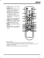 Preview for 14 page of Akai LCT3226 Operating Instructions Manual