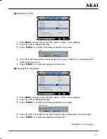 Preview for 26 page of Akai LCT3226 Operating Instructions Manual