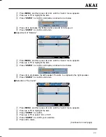 Preview for 30 page of Akai LCT3226 Operating Instructions Manual