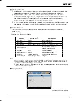 Preview for 42 page of Akai LCT3226 Operating Instructions Manual