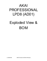 Preview for 11 page of Akai LPD8 Service Manual