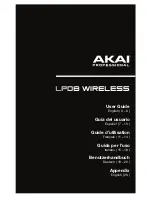 Akai LPD8 User Manual предпросмотр