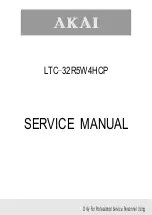 Preview for 2 page of Akai LTC-32R5W4HCP Service Manual