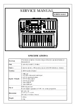 Предварительный просмотр 5 страницы Akai MAX25 Service Manual