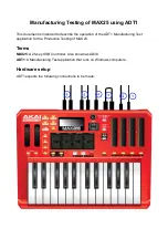 Предварительный просмотр 17 страницы Akai MAX25 Service Manual