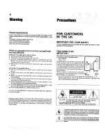 Предварительный просмотр 2 страницы Akai ME25S Operator'S Manual