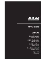 Akai MPD226 User Manual preview