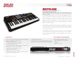 Akai MPK 49 Overview предпросмотр