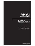 Akai MPK MINI Quick Start Manual preview