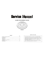 Akai PD-X4440 Service Manual preview