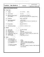 Предварительный просмотр 6 страницы Akai PDP4216M Service Manual