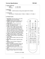 Предварительный просмотр 9 страницы Akai PDP4225M Service Manual