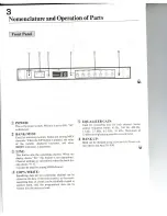 Предварительный просмотр 4 страницы Akai PEQ6 Operator'S Manual