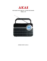 Предварительный просмотр 1 страницы Akai PR006A-471U Instruction Manual