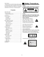 Preview for 2 page of Akai QX-3700 Operator'S Manual