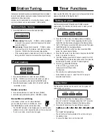 Preview for 11 page of Akai QX-3700 Operator'S Manual