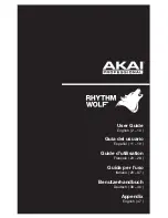 Akai Rhytm Wolf User Manual preview