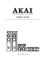 Preview for 5 page of Akai SS008A-2011D User Manual