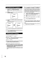 Preview for 16 page of Akai VS-G415EA Operator'S Manual