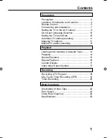 Предварительный просмотр 3 страницы Akai VS-K206M-E3 Operator'S Manual