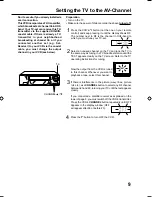 Предварительный просмотр 11 страницы Akai VS-K206M-E3 Operator'S Manual