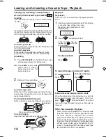 Предварительный просмотр 16 страницы Akai VS-K607N-E3 Operator'S Manual