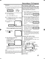 Предварительный просмотр 19 страницы Akai VS-K607N-E3 Operator'S Manual