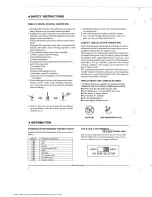 Предварительный просмотр 2 страницы Akai VX600 Service Manual