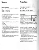 Предварительный просмотр 2 страницы Akai XE8 Operator'S Manual