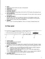 Предварительный просмотр 7 страницы Akai XE8 Operator'S Manual