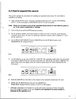 Предварительный просмотр 13 страницы Akai XE8 Operator'S Manual