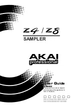 Akai Z4 User Manual preview