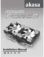 Предварительный просмотр 1 страницы Akasa Freedom Force VC05 Installation Manual