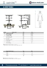 Preview for 8 page of Akces-Med ASTRIDE User Manual