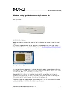 Preview for 4 page of AKCP HSUPA 3G Modem Setup Manual