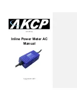 AKCP ILPM Manual preview
