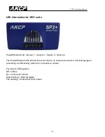 Preview for 5 page of AKCP SensorProbe2 PLUS Introduction Manual