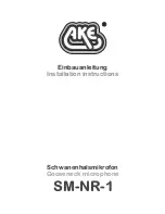 Preview for 1 page of AKE SM-NR-1 Installation Instructions Manual