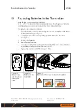 Preview for 25 page of Akerstroms SESAM 800 L99 RX Operating Manual