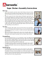 Akerworks Super Skeiner Assembly Instructions preview