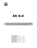 AKG AS 4+3 User Instructions preview