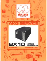 AKG BX 10 Service Manual preview