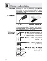 Предварительный просмотр 12 страницы AKG C 411 III User Instructions